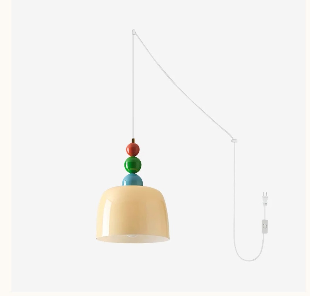 Bon Ton Plug In Pendant Lamp