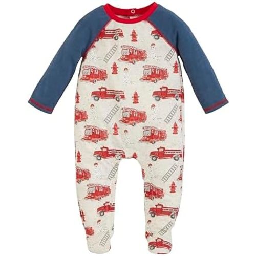 Mud Pie Baby Boys Firetruck Sleeper