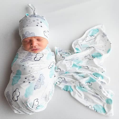 Hat & Baby Swaddle - 0-3 Months