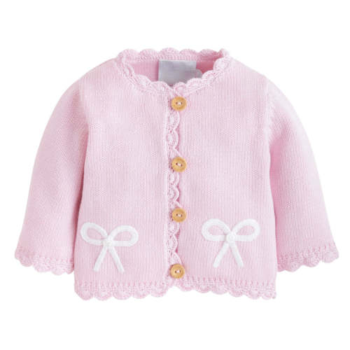 Bow Crochet Sweater | Over The Moon (9-12M)