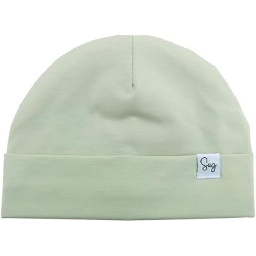 Jersey Beanie Hat for Newborn Baby Boys Girls Silky Satin Lined Hats Bonnet Toddler Infant Little Kids Beanies Caps