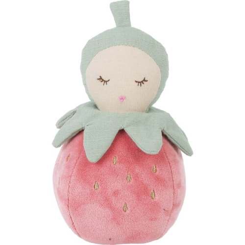 Strawberry Chime Toy, Pink - MON AMI | Maisonette