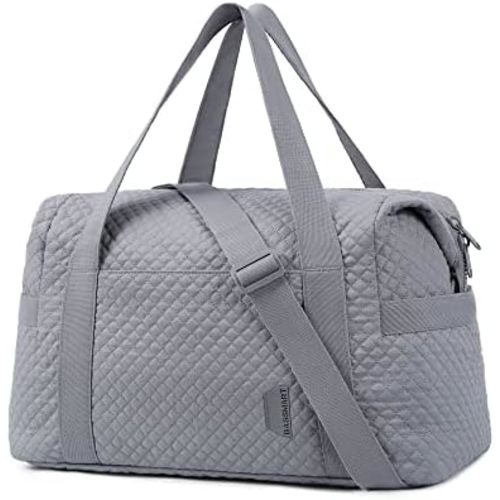 BAGSMART Large Gym Bag with Yoga Mat Buckle, Weekender Overnight Bag for Women, Travel Duffle Bag for Travel Essentials, Carry On Tote Bag Hospital Bag for Labor and Delivery