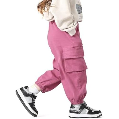 MINI PANDA Toddler Pants Girls&Boys,Stretch Twill Chino Toddler Pants