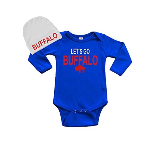 PandoraTees Baby Gift Set - Lets go Buffalo