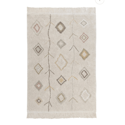 WASHABLE AREA RUG KAAROL EARTH