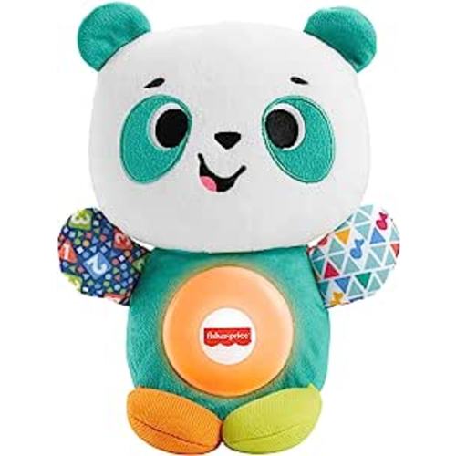Amazon.com: Fisher-Price Linkimals Play Together Panda, musical learning plush toy for babies and toddlers : Toys & Games