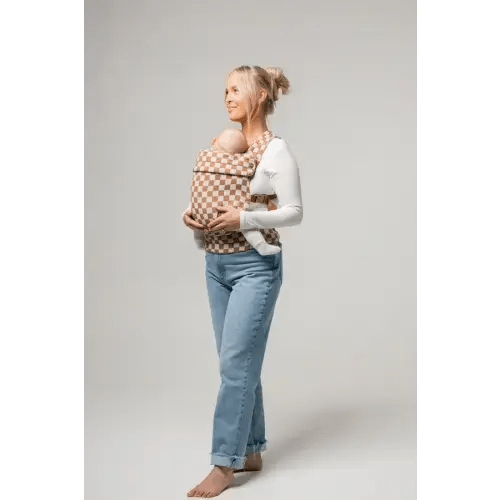 The Monarch Carrier - Mocha Check