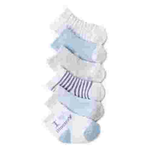 Carter's Child of Mine Baby Boy Mommy Crew Cut Socks, 6 Pack, Sizes Newborn-6 Months
