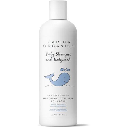 Carina Organics Baby Shampoo and Body Wash 8.4 Oz by Carina Organics