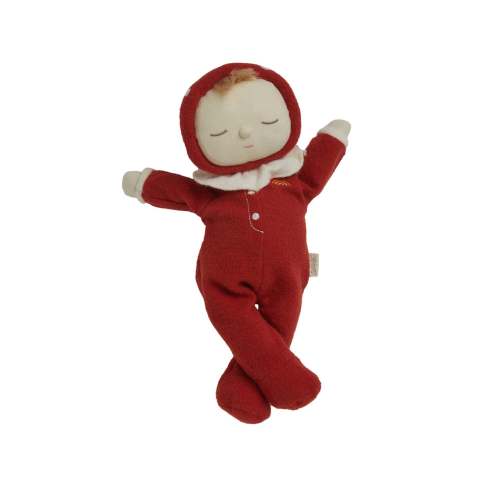 dozy dinkum toadstool moppet in red