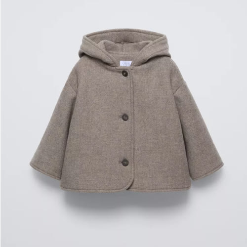 MANTECO WOOL BLEND COAT - Brown / Taupe | ZARA United States