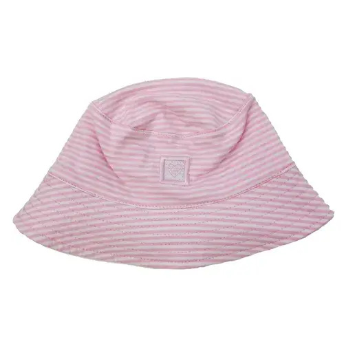 4Baby Jersey Bucket Hat - Pink Stripe | Baby Bunting AU