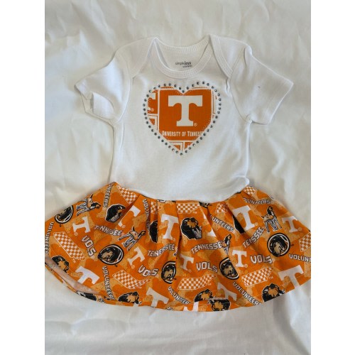 University of Tennessee Inspired Dress