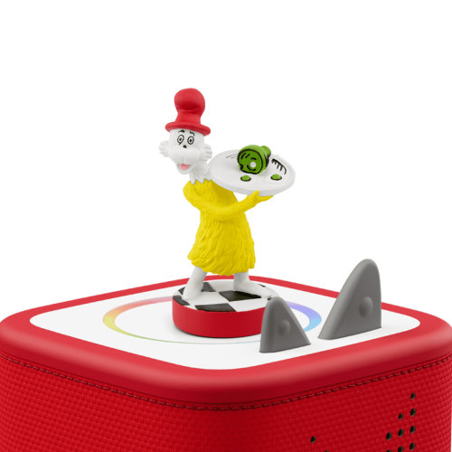 tonies Dr. Seuss Green Eggs & Ham Audio Play Figurine for Portable Speaker, Small, Multicolor Plastic