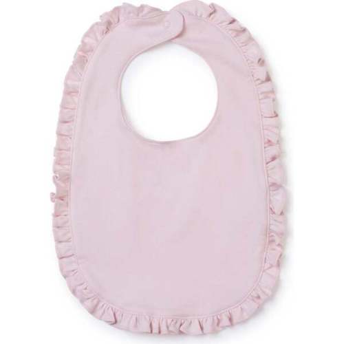 Ruffled Edge Bib, Light Pink - Lila + Hayes | Maisonette