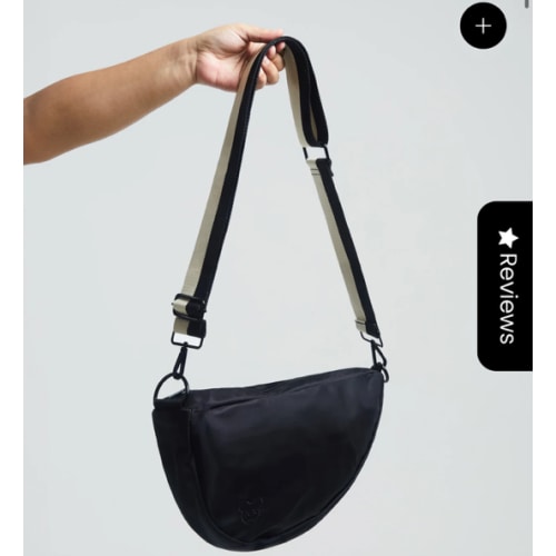 BLACK CROSSBODY BAG