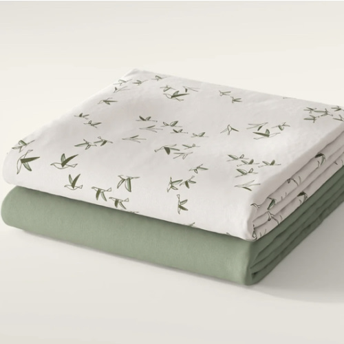 Flutter Sheet Set | Organic Crib Sheets | Nestig