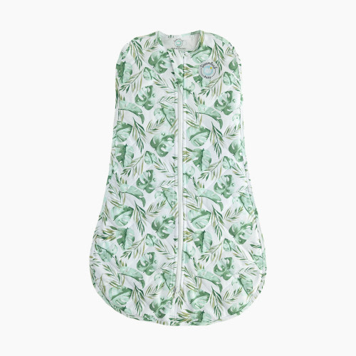 Dreamland Baby Babylist x Dreamland Baby Dream Weighted Swaddle - Palm Leaf, 0-6 months