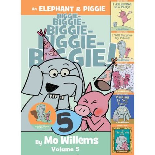 An Elephant & Piggie Biggie!, Volume 5 - (Elephant and Piggie Book) by Mo Willems (Hardcover)