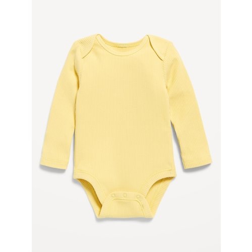 Unisex Long-Sleeve Ribbed Bodysuit for Baby | Old Navy