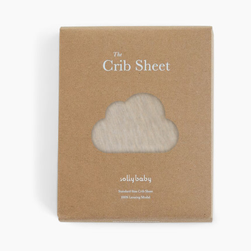 Solly Baby Crib Sheet - Flax