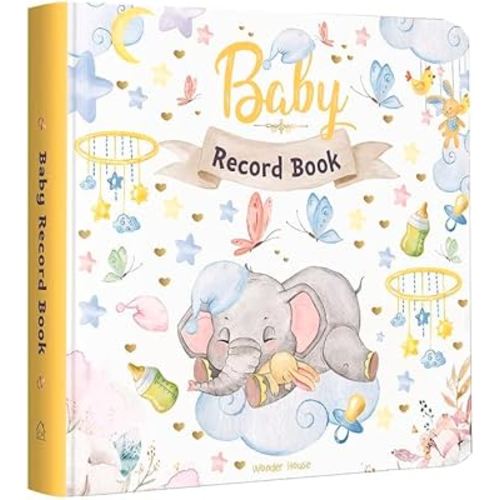 Baby Record Book: Newborn Journal For Boys And Girls To Cherish Memories And Milestones (Ideal Gift For Expecting Parents and Baby Shower)