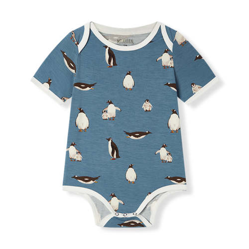 Penguin Luxe Stretch Short Sleeve One Piece size 6-12 months