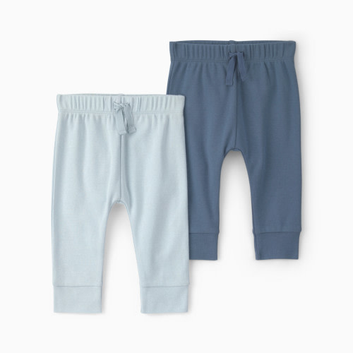 Carter's Cotton Pants (2 Pack) - Blue, 3M