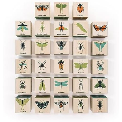 Uncle Goose Bug Blocks - Made in The USA