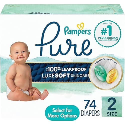 PAMPERS Pure Size 2 Super 1/74