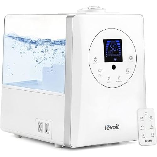 Levoit Humidifiers for Bedroom Large Room Home, Warm and Cool Mist, White
