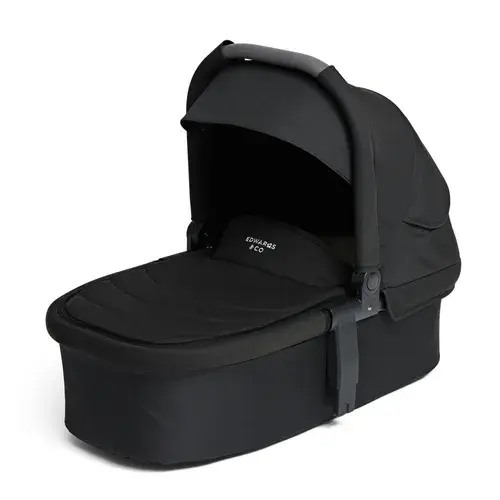 Edwards & Co Carry Cot 2 Black Luxe | Baby Bunting AU