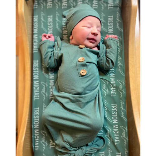 Personalized Baby Name Swaddle Blanket