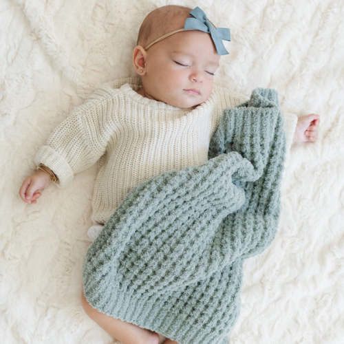 WAFFLE KNIT MINI BLANKETS – Elm
