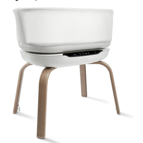 Graco SmartSense Soothing Baby Bassinet – Smart Newborn Bassinet Detects and Automatically Responds to Baby's Cries – for Newborn Babies to 6 Months