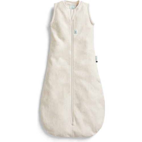 ergoPouch 1.0 Tog Organic Wearable Blanket, 3-12 M, Oatmeal Marle