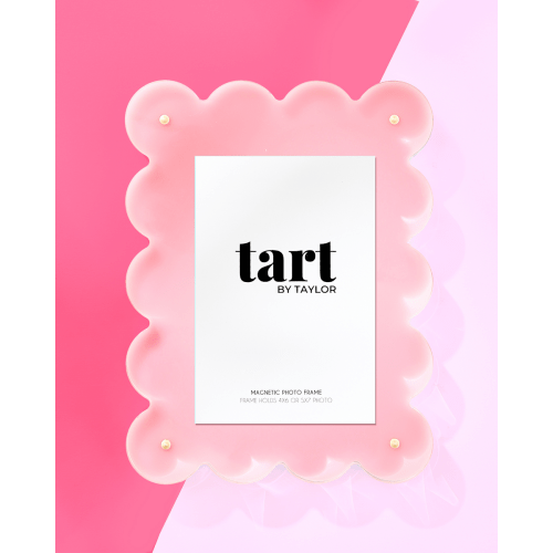 Light Pink Acrylic Picture Frame