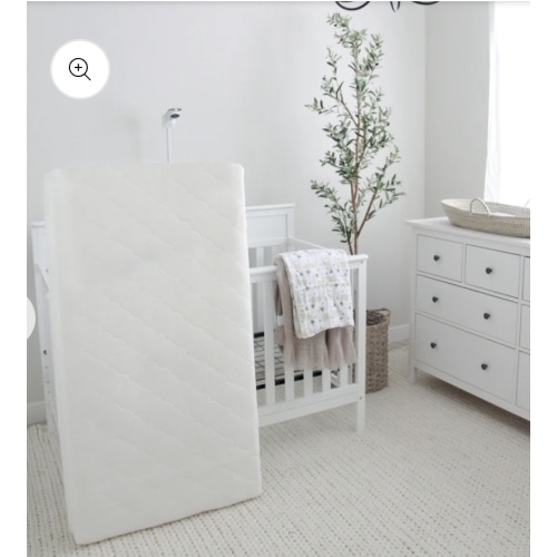 Waterproof Crib Mattress - Standard / White