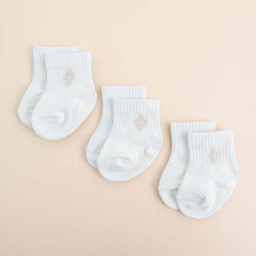 Crew Socks Combo 3-Pack in Cloud