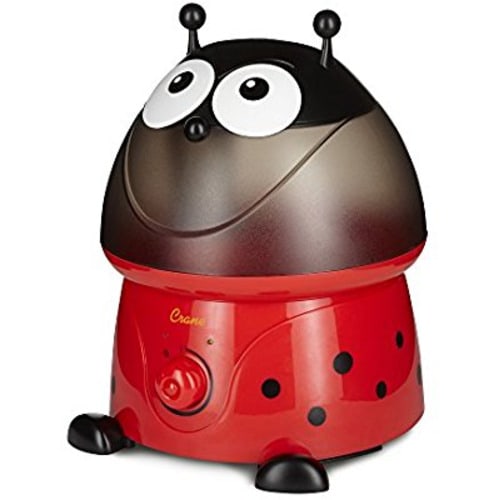 Crane Filter-Free Cool Mist Humidifiers for Kids, Lady Bug