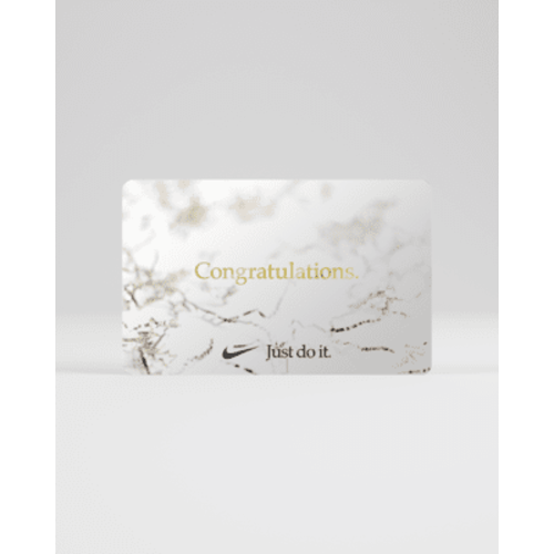 Nike Gift Card Mailed in a Mini Nike Shoebox