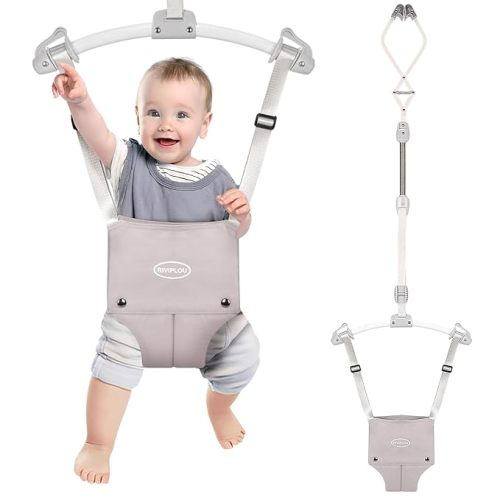 Baby Doorway Jumpers, Sturdy Johnny Jumper Adjustable 10.8"-23.6" Strap, Soft Baby Seat Bag, Protable Doorway Jumper for Baby