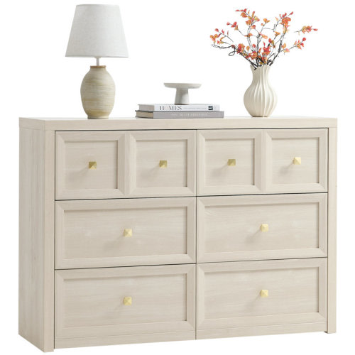 George Oliver 6 Drawers Dresser Cabinet & Reviews | Wayfair