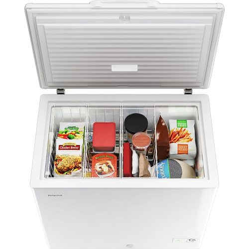 Hotpoint 8.8-cu ft Manual Defrost Chest Freezer Convertible To Refrigerator (White) HCM9QWWW at Lowes.com
