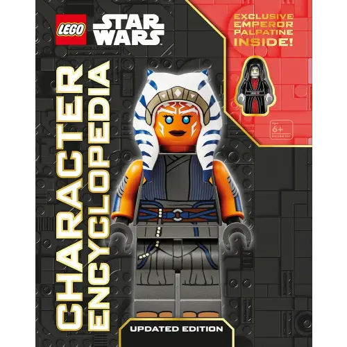LEGO Star Wars Character Encyclopedia Updated Edition: The Ultimate Guide to the Best 200 Minifigures from the LEGO Star Wars Galaxy; Comes with Exclusive Emperor Palpatine Minifigure