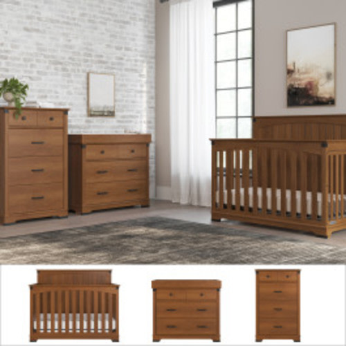 Redmond Full Panel 4 Piece Nursery Set