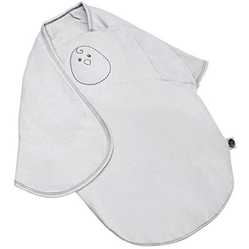 Nested Bean Zen Swaddle - Gently Weighted Swaddle | Baby: 0-6 Months | Cotton 100% | Helps to Reduce Moro (Startle) Reflex | Unisex | TOG 1.5 | Machine Washable