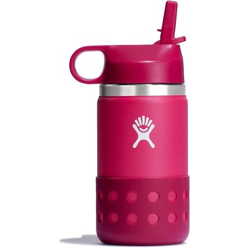 Hydro Flask 12 Oz Kids Wide Mouth Straw Cap and Boot