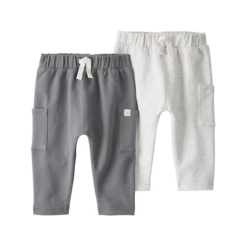 little planet by carter's Baby 2-Pack Pants Made with Organic Cotton